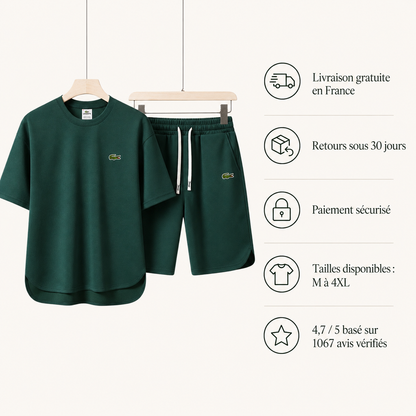 Completo estivo LC™ composto da t-shirt e pantaloncini performanti.